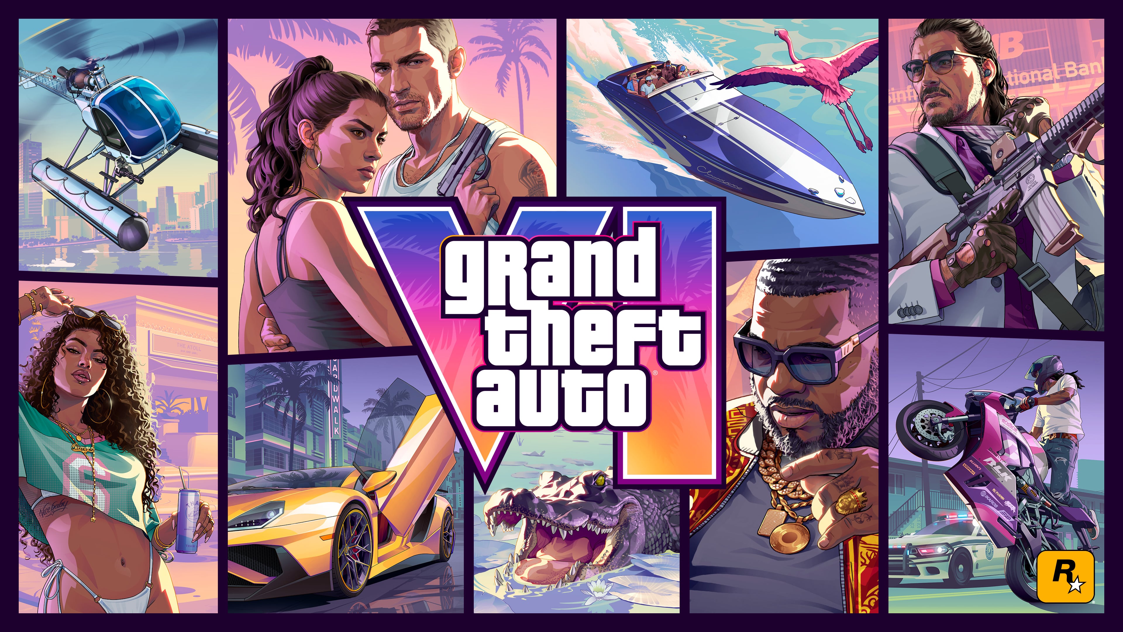 Grand Theft Auto VI 公式キービジュアル